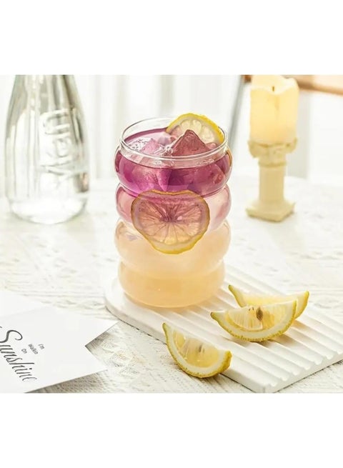 كاسا هوم كوب فقاعات بايركس  شفاف بسيط مقاوم حرارة